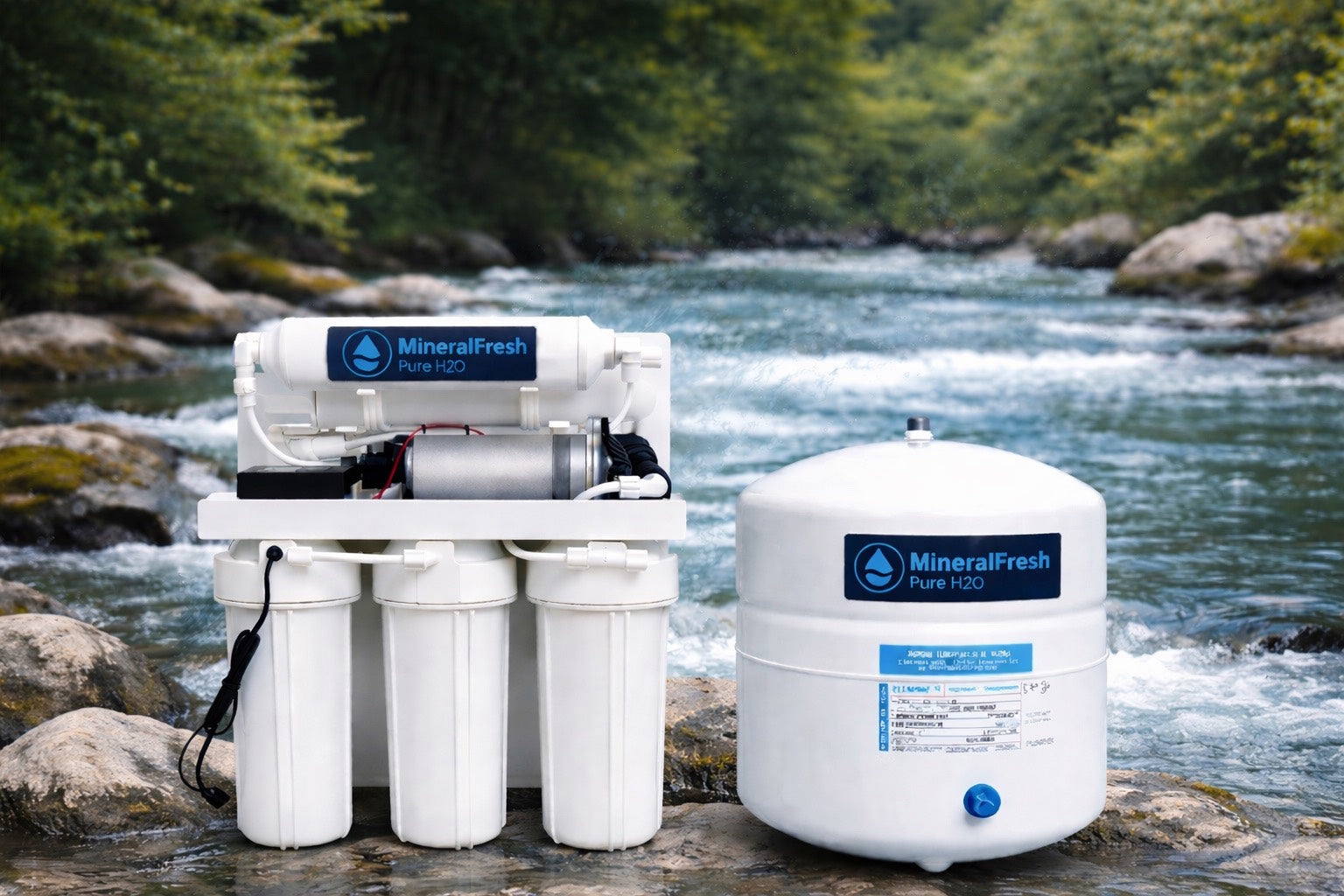 Reverse Osmosis system to filter water for clean drinking water at home for sale in Cape Town